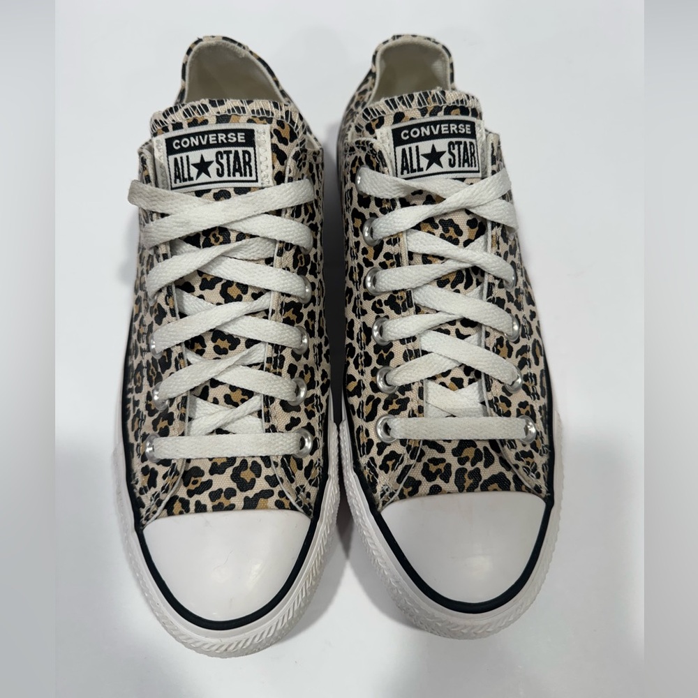 Converse All Star Leopard Pattern Sneakers - Picture 7 of 12